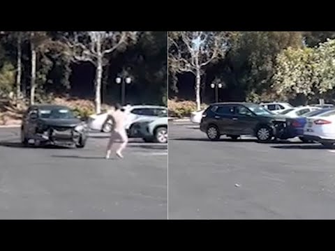 Lady smashes into vehicles in OC automobile parking region, virtually runs over bystanders