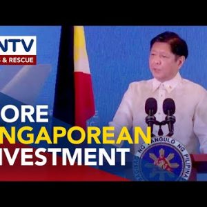 PBBM urges Singapore industry neighborhood to take a position in the Philippines